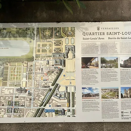 דירה Quartier St Louis - 10 Mins Walking Chateau ורסאי