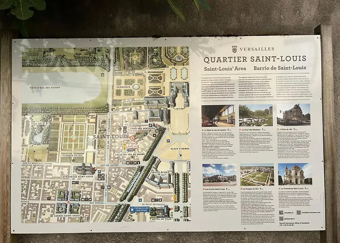 Appartement Quartier St Louis - 10 Mins Walking Château Versailles